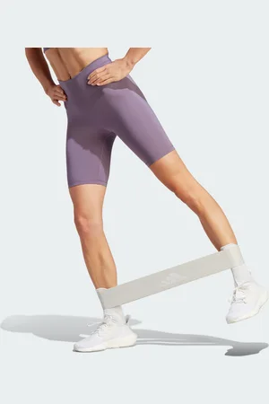 adidas Womens Optime Training Bike Short Leggings - Recycled Material - Size X-Small