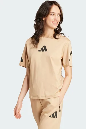 adidas Womens Z.N.E. Tee - Cotton - Size X-Large