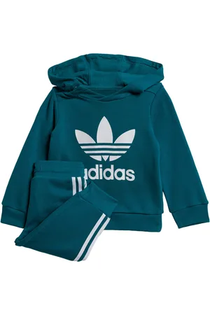 adidas Kids Unisex Adicolor Hoodie Set - Cotton - Size 6-9M