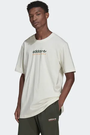 adidas Mens Adventure Mountain Spray Tee - Cotton - Size Small