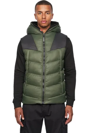 Duck and Cover Mens Raymax Gilet (Dark /Black) Nylon - Size X-Large