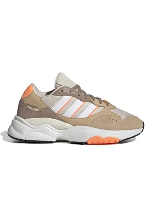 adidas Womens Retropy F90 Trainers in Grey - Mesh - Size UK 4
