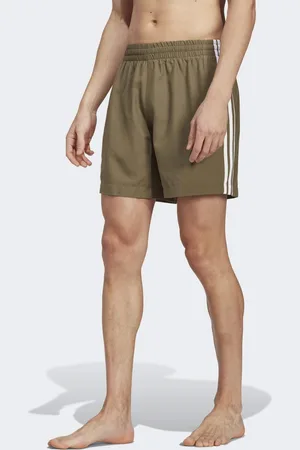 adidas Mens Adicolor 3-Stripes Swim Shorts - Recycled Material - Size Large