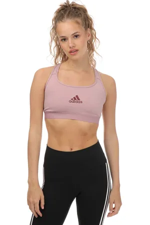adidas Womens Performance Powerreact Sports Bra in - Size L (A-C)