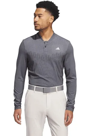 adidas Mens Ultimate365 Tour Primeknit Long Sleeve Polo Shirt in - Size Small