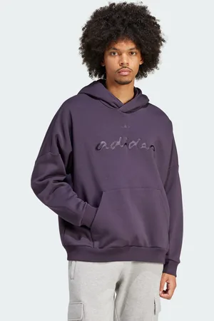 adidas Mens Appliqué Hoodie - Cotton - Size X-Small