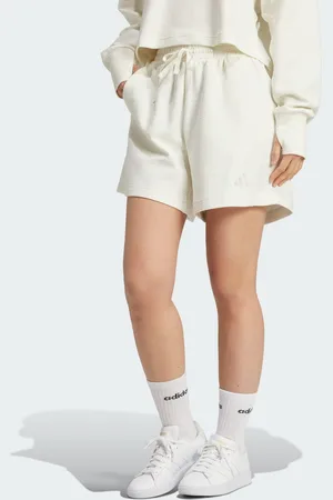 adidas Womens ALL SZN Rib Shorts - Cotton - Size 2XS
