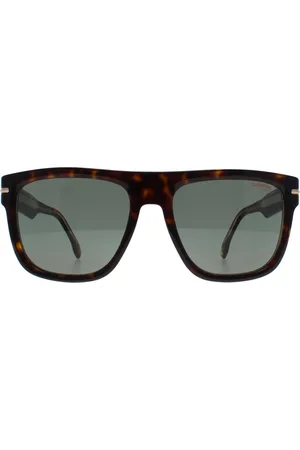 Carrera Rectangle Mens Dark Havana Green 340/S - - One Size