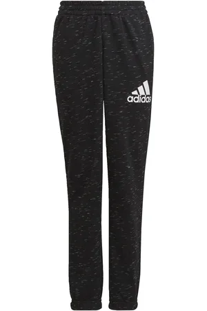 adidas Childrens Unisex Future Icons Badge of Sport Pants - Cotton - Size 7-8Y