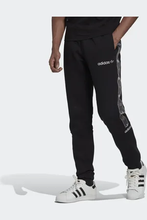 adidas Mens Tape Fleece Pants - Cotton - Size Large