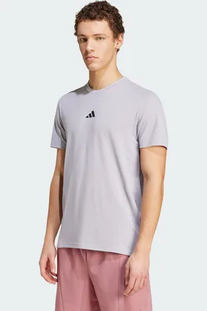 adidas Mens Designed for Training Workout Tee - Recycled Material - Size 2XL (Long)