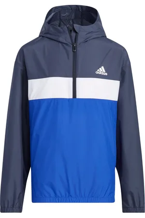 adidas Kids Unisex Woven Anorak - recycled_material - Size 7-8Y