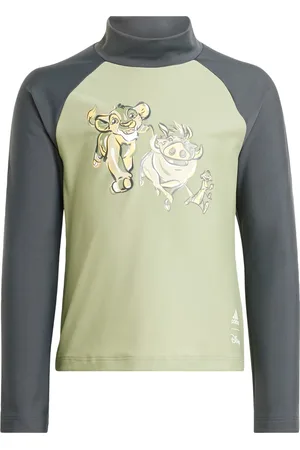 adidas Kids Unisex x Disney Lion King Rashguard - - Size 4-5Y