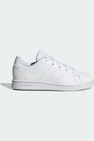 adidas Kids Unisex Advantage Lifestyle Court Lace Shoes - - Size UK 3.5