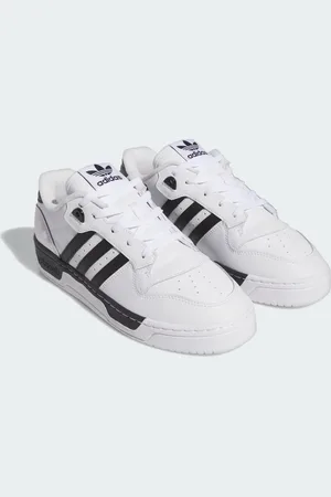 adidas Unisex Rivalry Low Shoes - Leather - Size UK 10
