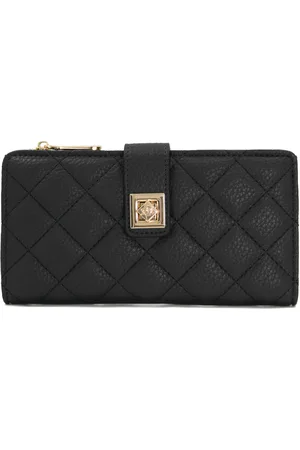 Dune Womens Accessories Klintons - Turn-Lock-Strap Quilted Cardholder - - One Size