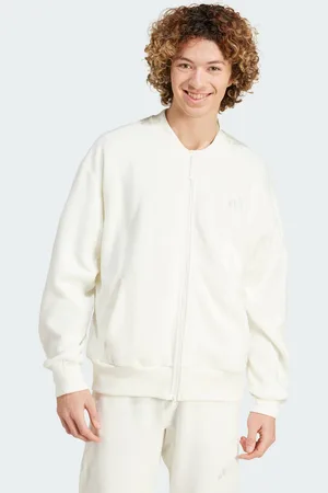 adidas Mens Elevated ALL SZN Terry Loop Bomber Jacket - - Size Large
