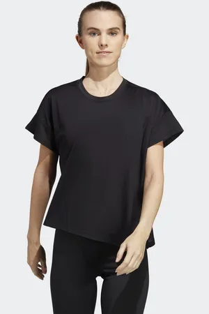 adidas Womens HIIT AEROREADY Quickburn Training Tee - Recycled Material - Size Large