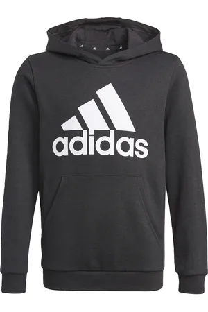 adidas Childrens Unisex Essentials Hoodie - Cotton - Size 9-10Y