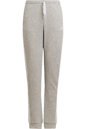 adidas Kids Unisex Essentials 3-Stripes French Terry Pants - - Size 8-9Y