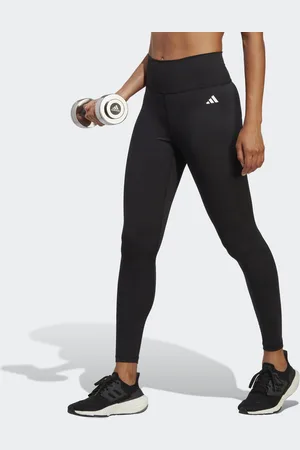 adidas Womens Training Essentials High-Waisted 7/8 Leggings - Recycled Material - Size X-Small