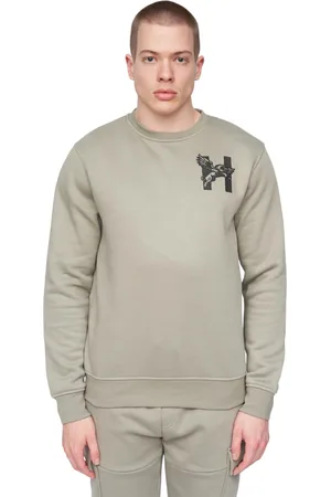 Henleys Mens Moorehen Crew Neck Sweatshirt (Dusty ) - Size Large