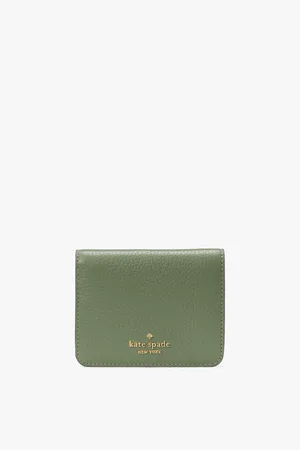 Kate Spade Womens Lena Pebbled Leather Small Bifold Wallet - - One Size