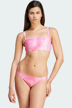 adidas Womens Hills Hiker Allover-Print Bikini - Recycled Material - Size Small