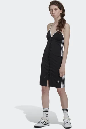 adidas Womens Always Original Laced Strap Dress - Recycled Material - Size 6 UK