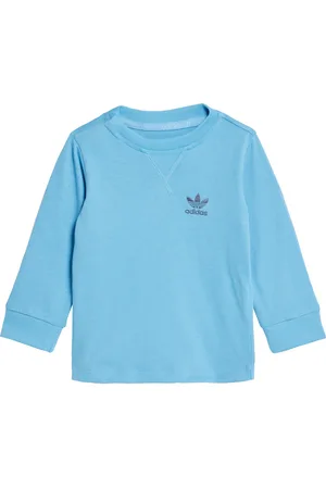 adidas Kids Unisex Long Sleeve Tee - Cotton - Size 3-6M