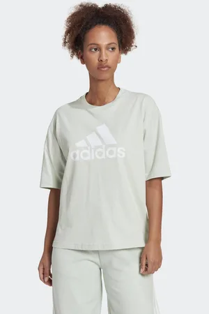 adidas Womens Future Icons Badge of Sport Tee - material_cotton - Size X-Small