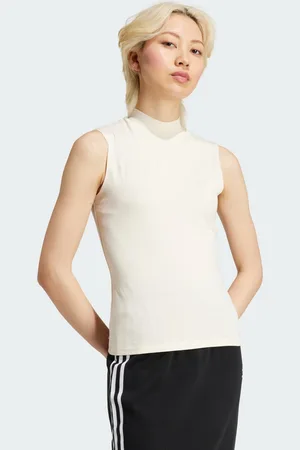 adidas Womens Premium Essentials Baselayer Top - Cotton - Size 2XS
