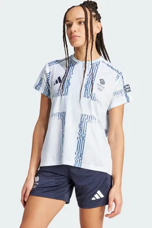 adidas Womens Team GB Training Tee - Recycled Material - Size X-Small