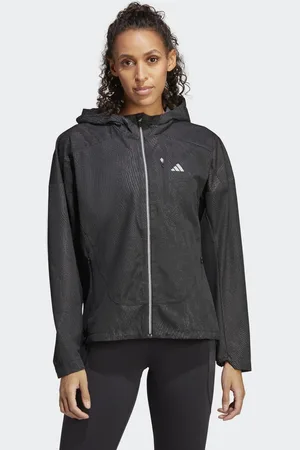 adidas Womens Adizero Running Jacket - Recycled Material - Size Small