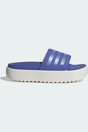 adidas Mens Adilette Platform Slides - - Size UK 7