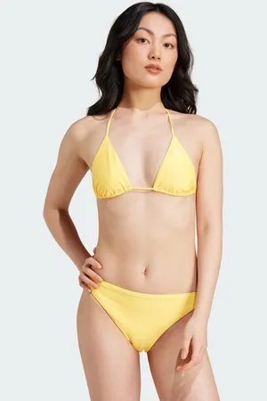 adidas Womens Adicolor Bikini Top - Recycled Material - Size Medium/Large