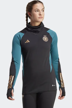adidas Womens Germany Tiro 23 Pro Warm Top - Recycled Material - Size Small