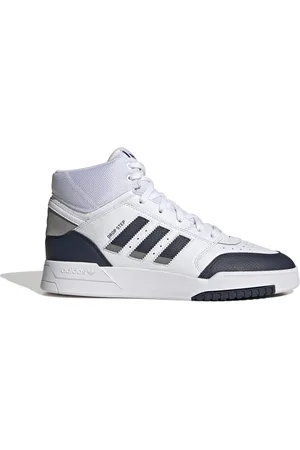 adidas Mens Drop Step Mid Trainers in Leather - Size UK 9