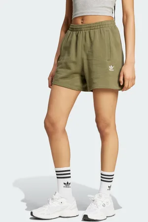 adidas Womens Essentials French Terry Shorts - Cotton - Size X-Small