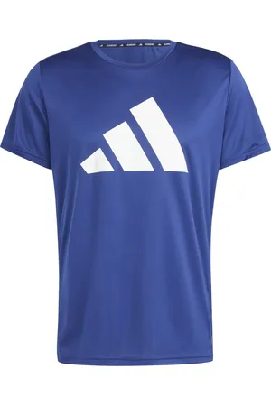 adidas Mens Run It T-Shirt in Dark - Size 2XL