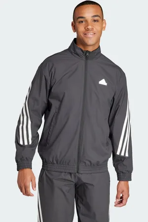 adidas Mens Future Icons 3-Stripes Woven Track Jacket - Recycled Material - Size X-Large