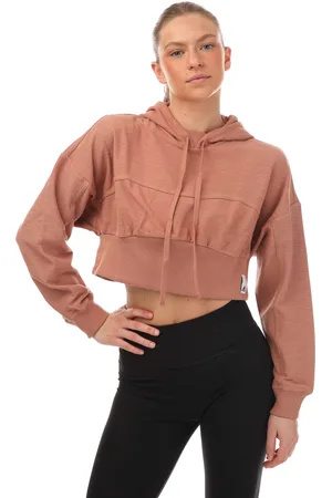 adidas Womens Lounge Terry Loop Hoodie in Cotton - Size 12 UK