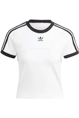 adidas Womens Always Original 2-In-1 T-Shirt in Polycotton - Size UK 8-10 (Womens)