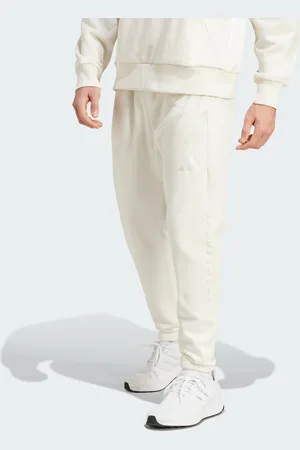 adidas Mens ALL SZN Fleece Graphic Pants - Cotton - Size Medium