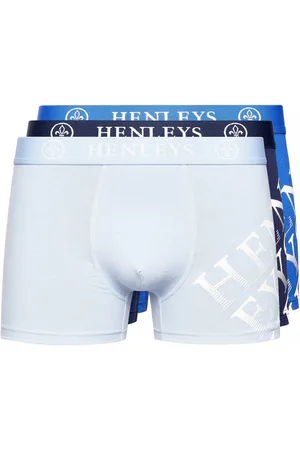 Henleys Mens Tringles Boxer Shorts (Pack of 3) (Multicoloured) - - Size X-Large