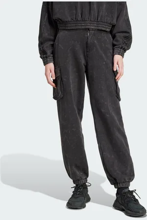 adidas Womens Washed Cargo Pants - Cotton - Size 22 UK