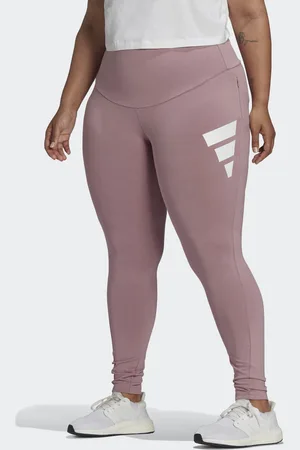 adidas Womens Future Icons Leggings (Plus Size) - Cotton - Size 24-26 Short (UK Womens)
