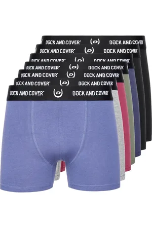 Duck and Cover Mens Anvilli Boxer Shorts (Pack of 7) (Multicoloured) - - Size Small