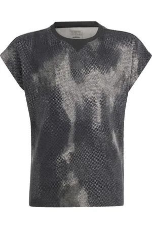 adidas Kids Unisex Future Icons Allover Print Cotton Tee - - Size 14-15Y
