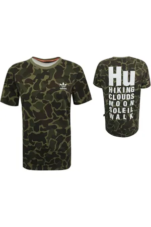 adidas Pharrell Williams Womens Camo T-Shirt - Cotton - Size 10 UK